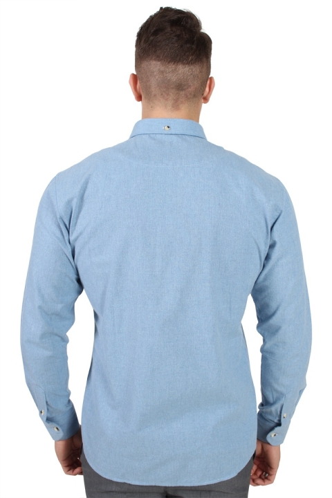 Clean Cut Ray Hemd Light Blue 