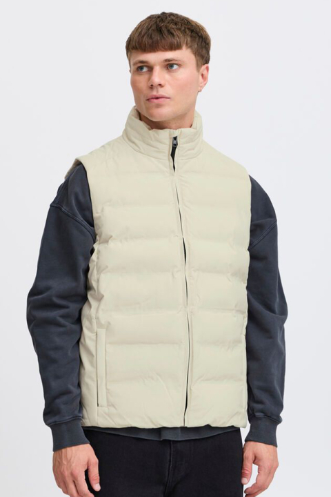 Solid Milas Vest Oatmeal