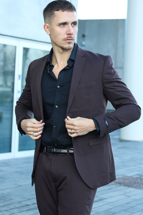 Jack & Jones Franco Anzug Mulch