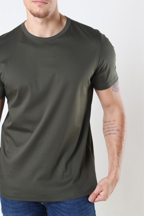 Mos Mosh Perry Basic T-Hemd Army