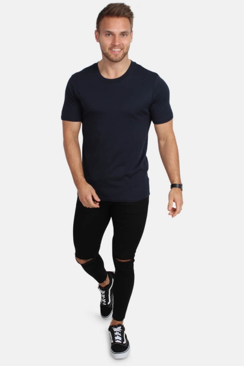 Selected The Perfect Tee O-Neck Dark Sapphire