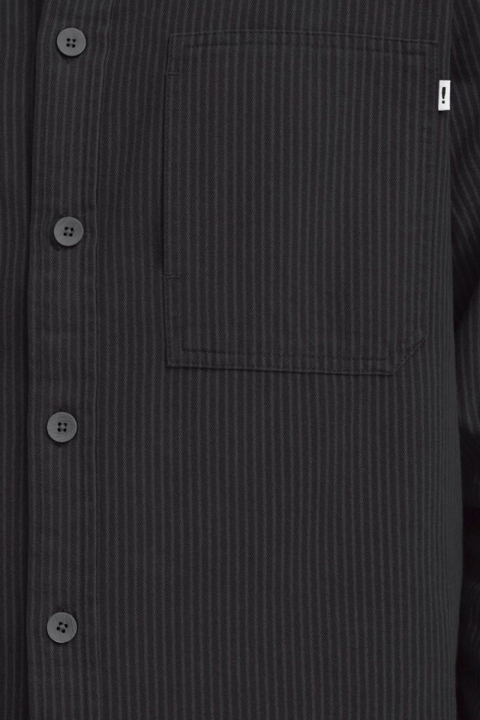 Solid Roux Hemd True Black