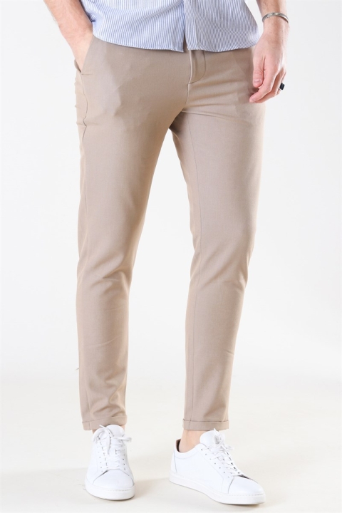 Les Deux Como Light Anzug Pants Light Brown Insence