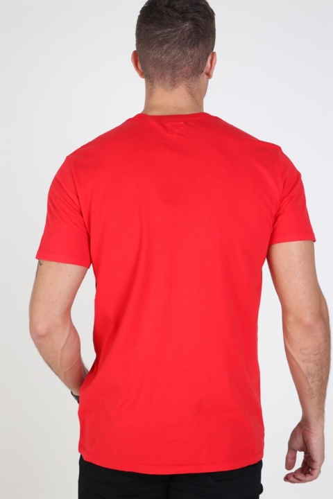 Levis Original T-Hemd Brilliant Red