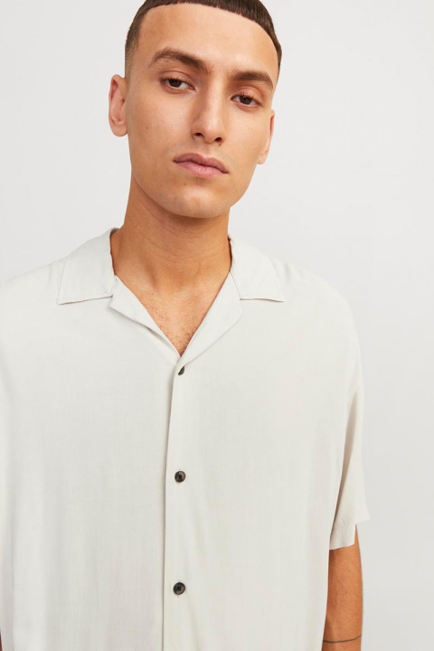 Jack & Jones Jeff Solid Resort Hemd SS Moonbeam