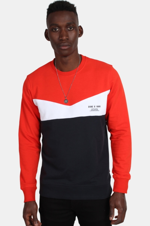 Jack & Jones Clarens Sweatshirts Mix Pack Poinciana