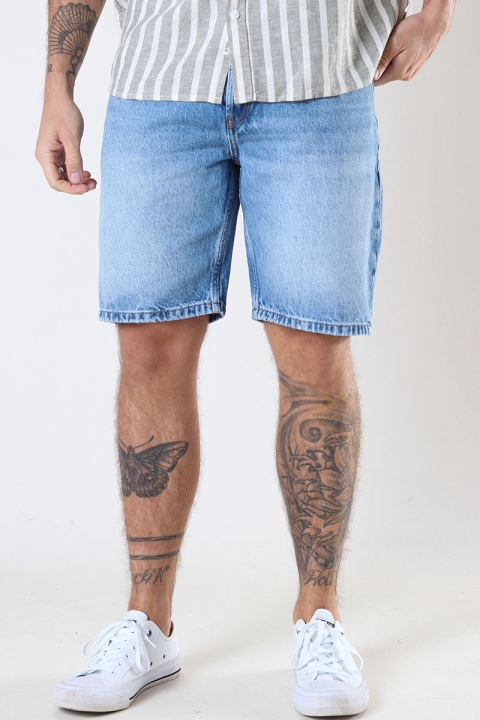 ONLY & SONS EDGE DENIM SHORTS Light Blue Denim