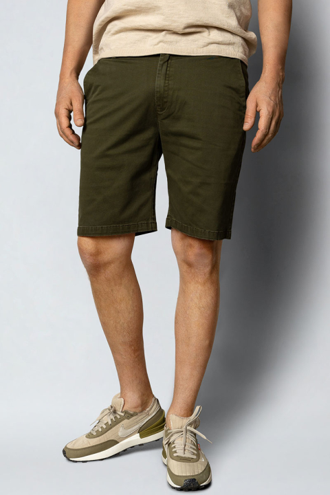 Clean Cut Copenhagen Milano twill shorts Army