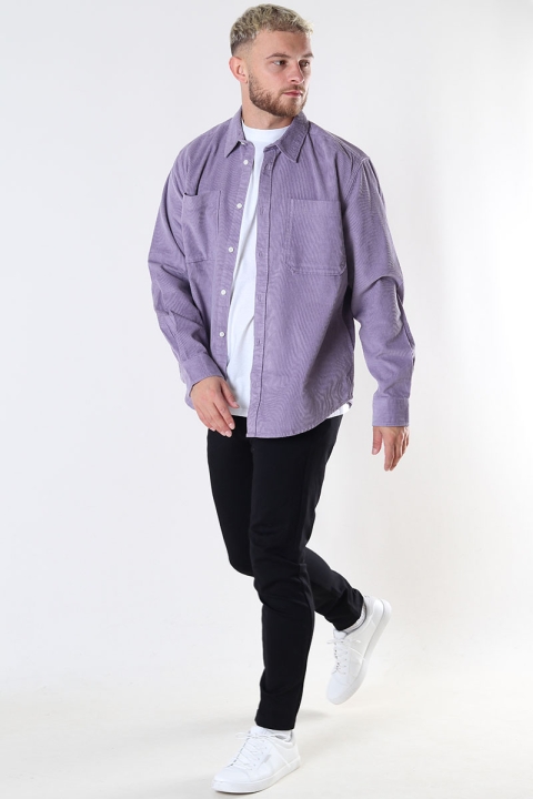 ONLY & SONS ONSALP RLX 2PKT WASHD CORD LS Hemd NOOS Purple Ash