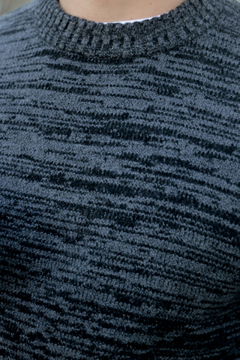 Jack & Jones Soho Ollie Knit Crew Neck Castlerock