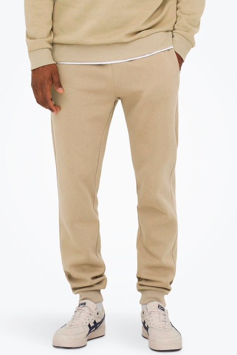 ONLY & SONS CERES SWEAT PANTS Chinchilla