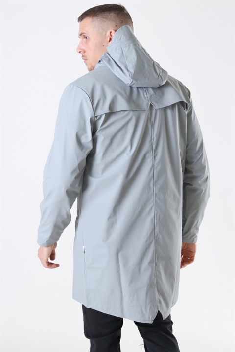 Rains Long RegnJacke Stone