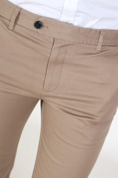 Selected Slim Carlo Pants Sepia Tint