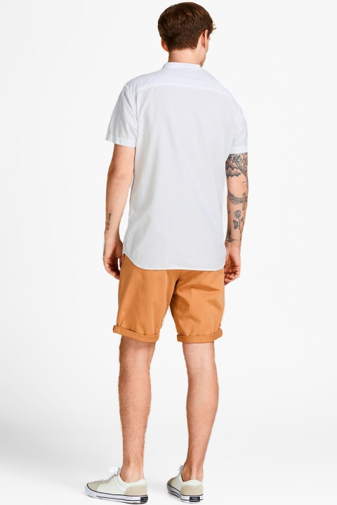 Jack & Jones SUMMER BAND Hemd S/S White