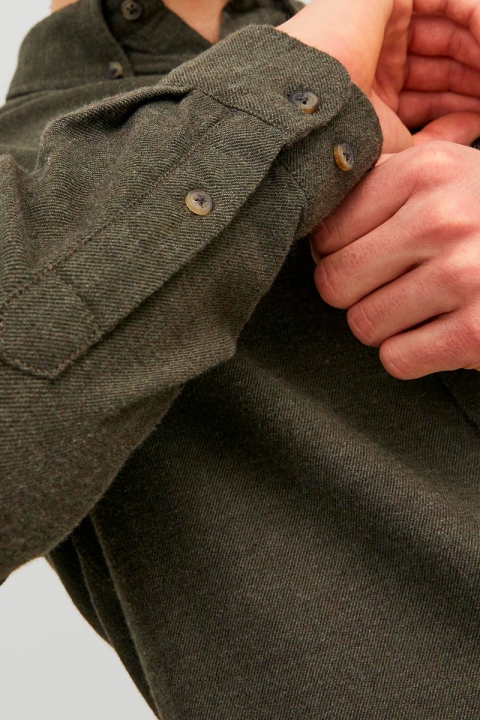 Jack & Jones Classic Melange Hemd L/S Rosin