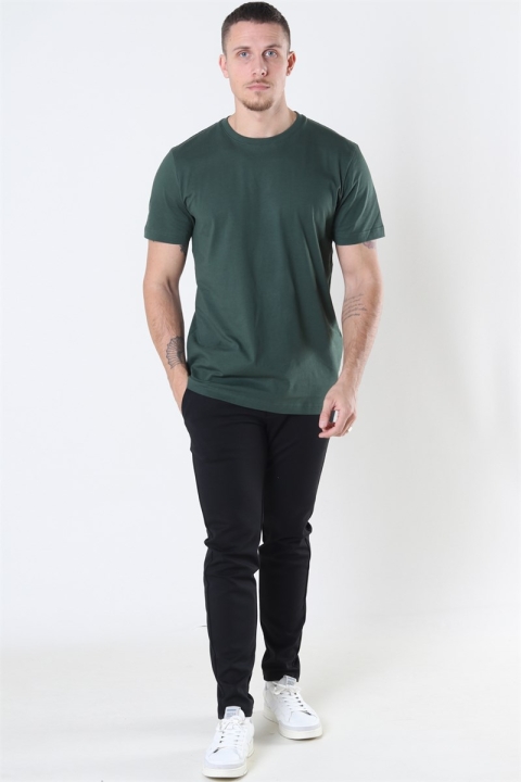 Selected Norman 180 SS O-Neck T-Hemd Sycamore