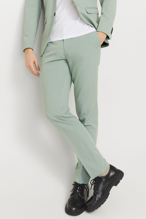 Jack & Jones Premium Franco Slim Fit Anzug Iceberg Green