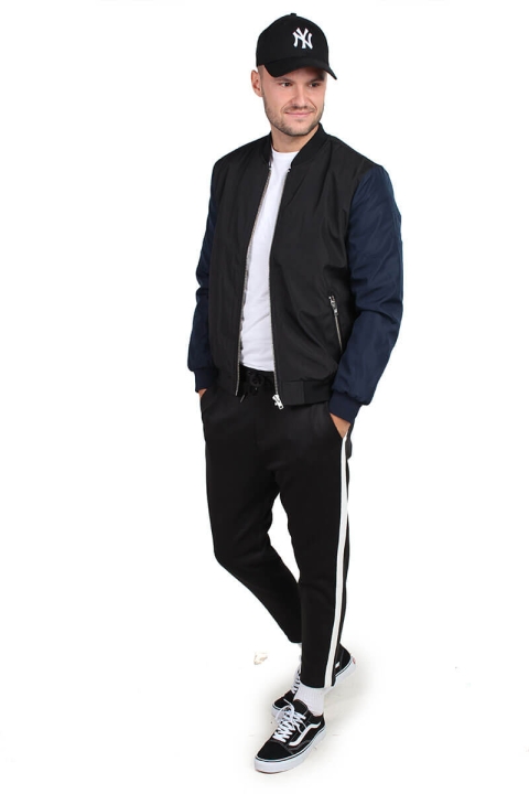 Just Junkies Main Tux pants Black/Off White