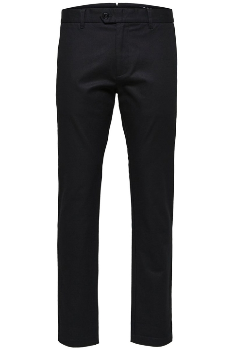 Selected Slim Carlo Pants Black