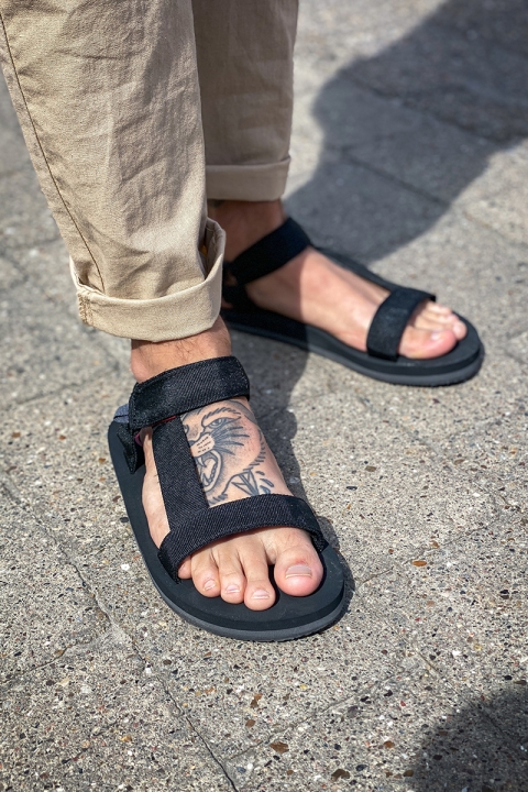 Jack & Jones JFWRAY 2.0 SANDAL Anthracite