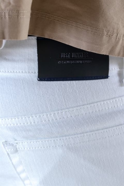 Just Junkies Jeff Jeans White