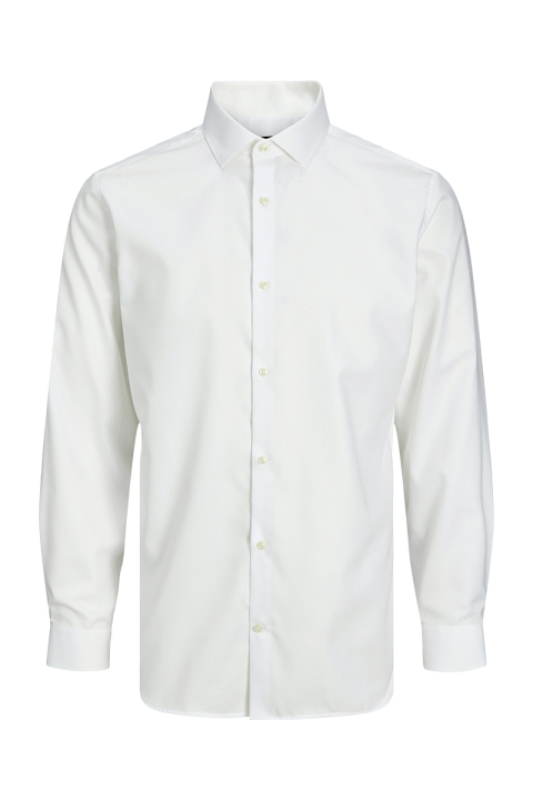 Jack & Jones Parker Wrinkle Resistant Hemd LS White
