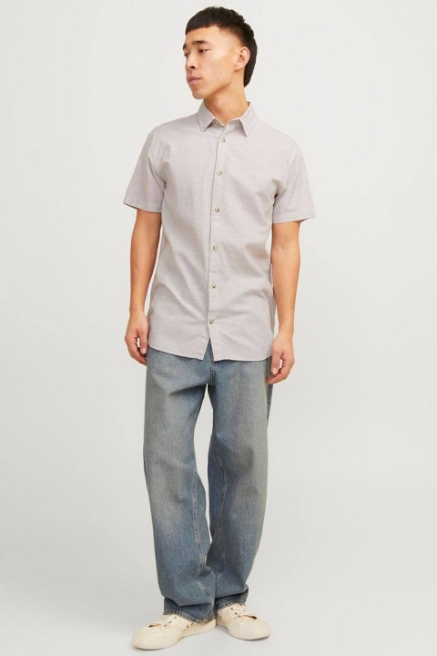 Jack & Jones Summer Linen Hemd SS Crockery