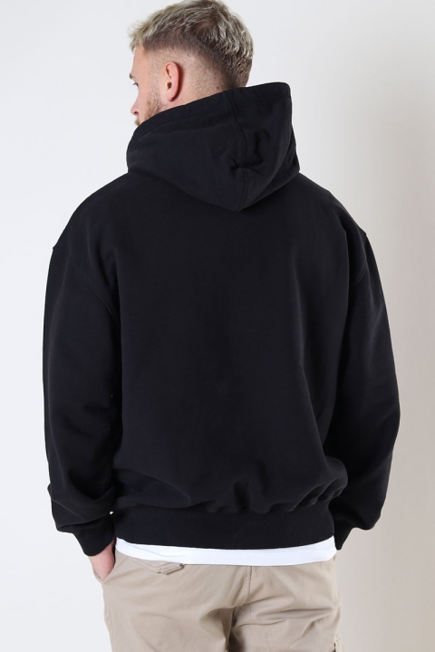 Woodbird Pope Base Hoodie Black