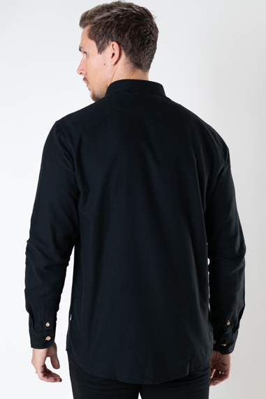 Kronstadt Johan Diego Cotton Hemd Black