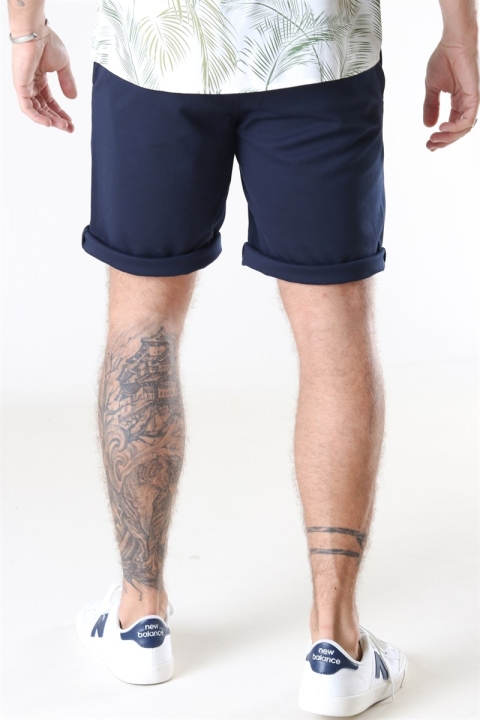 Denim Project Ponte Shorts Navy