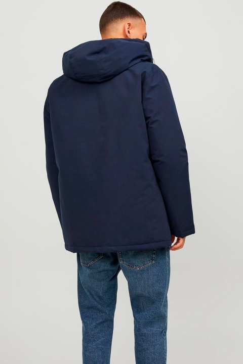 Jack & Jones Loop Parka Jacket Navy Blazer