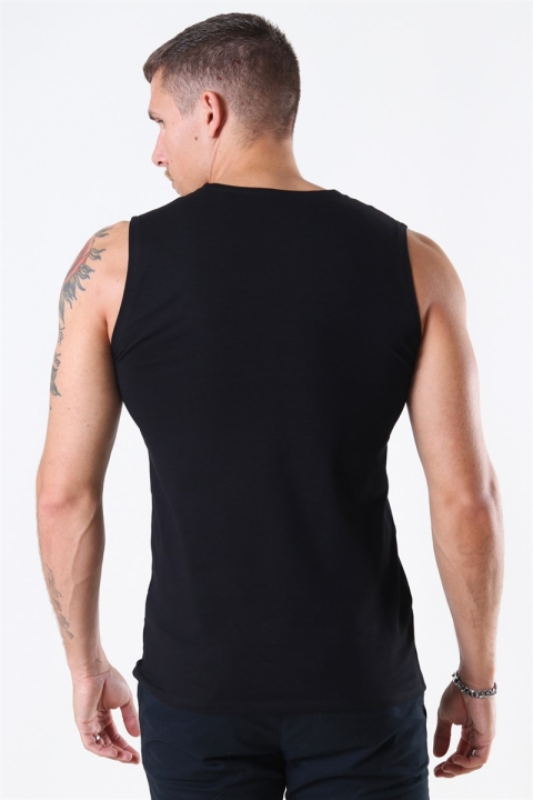 Muscle Fit Tank Top 2-Pack Black
