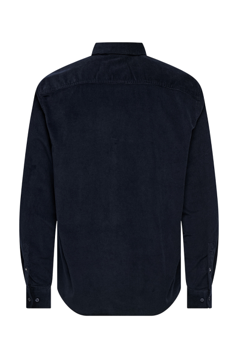 ONLY & SONS Michael Regular Fit Stretch Cord Hemd LS Navy Blazer