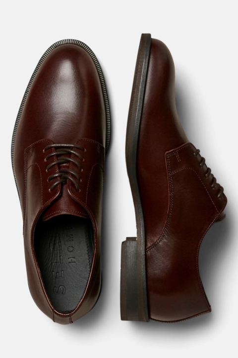 Selected Louis Læder Schuh Chestnut