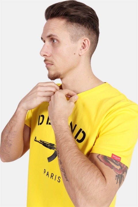 Defend Paris Paris T-Hemd Cyber Yellow