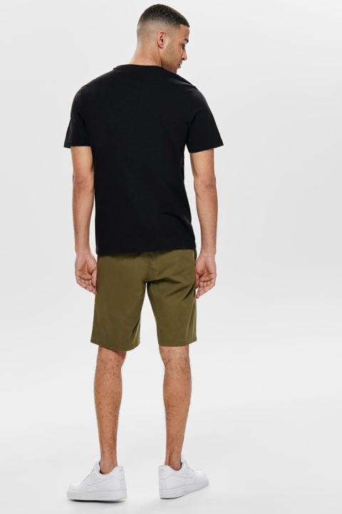 Only & Sons Lemar SS T-Hemd Black