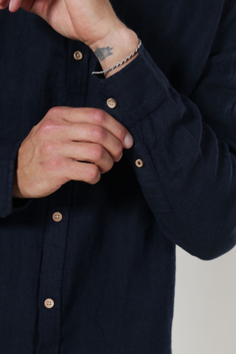 Kronstadt Ayers Ls Hemd Sky Captain
