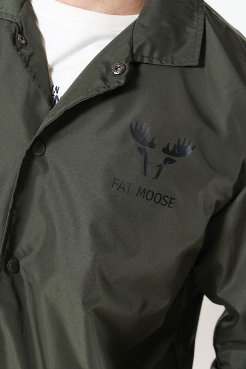 Fat Moose Lake Coach Jacket Army