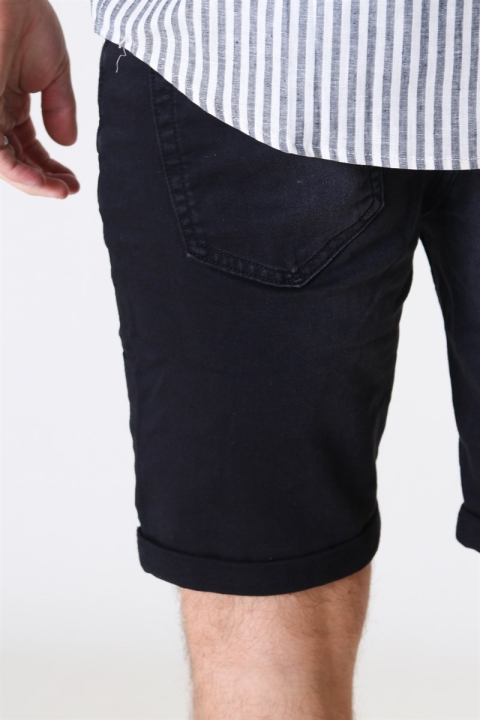 Jack & Jones Rick Icon 010 Shorts Black Denim