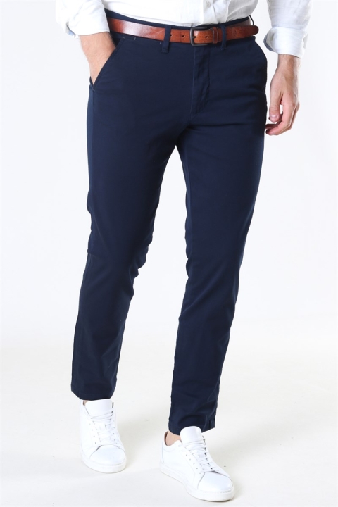 Selected Slim-Miles Flex Chino Pants Dark Sapphire