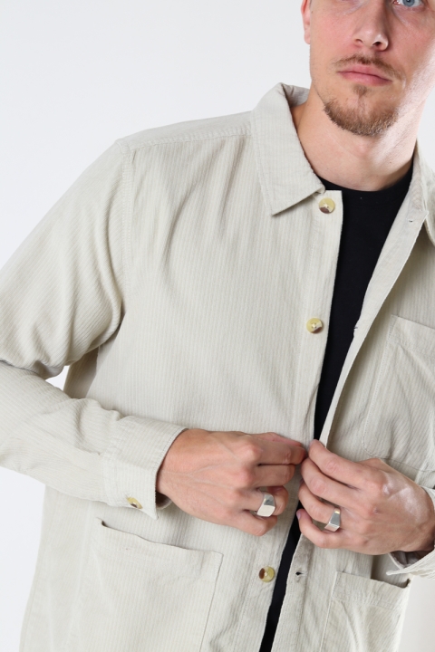 ONLY & SONS ONSNILES LIFE LS CORD OVERSHIRT Pelican