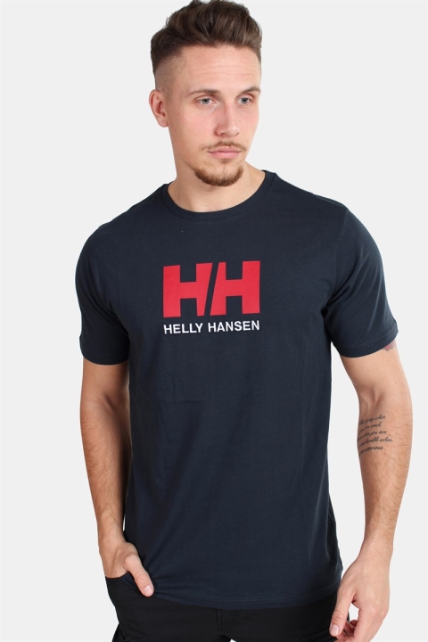 Helly Hansen Logo HH T-Hemd Navy