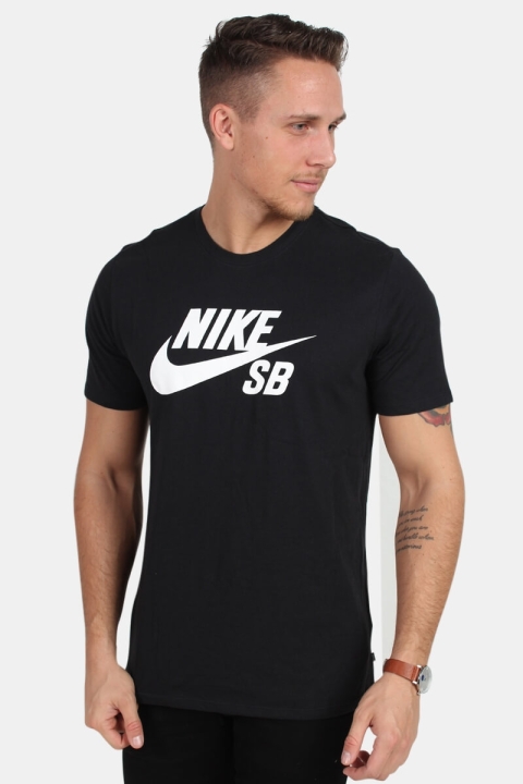 Nike T-Hemd SB Logo Tee Black