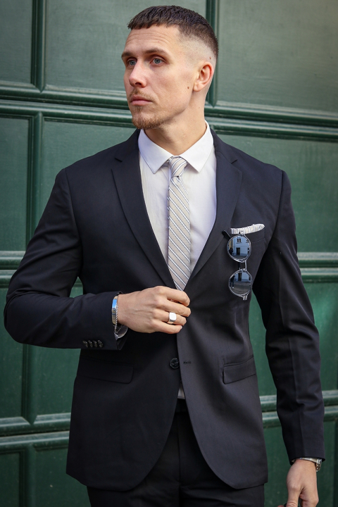 Jack & Jones Premium Franco Slim Fit Blazer Black