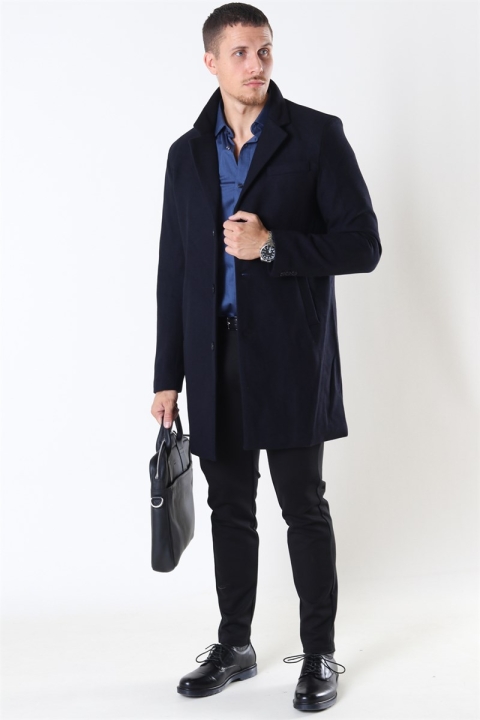 Tailored & Originals Sonny Plain Jacke Insignia Blue