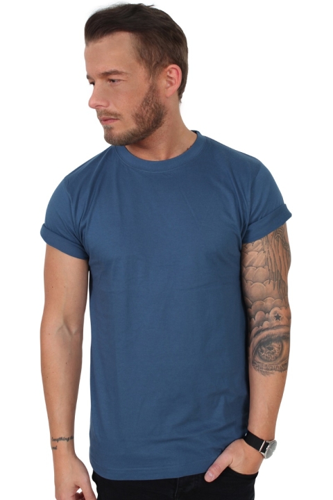 Basic Brand T-Hemd Har. Blue