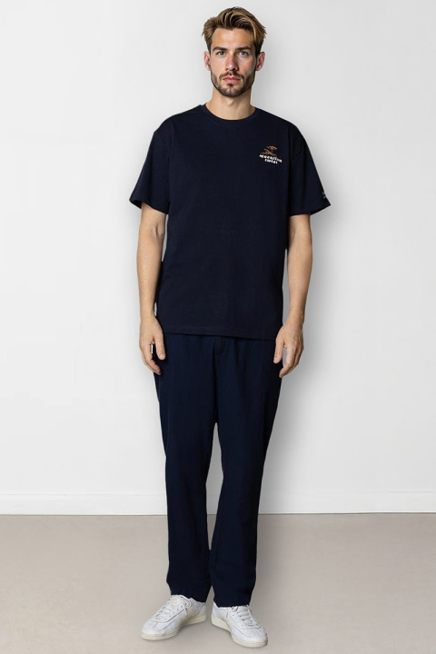 Clean Cut Copenhagen Fred organic T-Hemd SS Navy