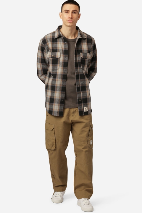 Fat Moose Adrian New Hemd Navy Checked