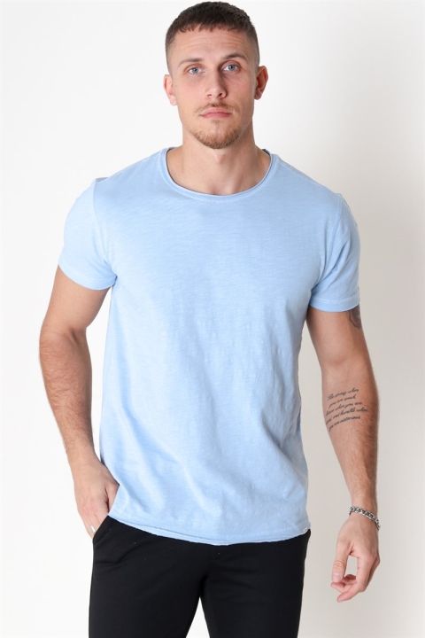 Gabba Konrad Slub S/S T-Hemd Powder Blue