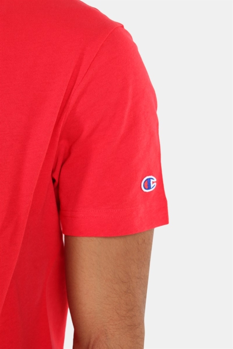 Champion Crewneck T-Hemd Red